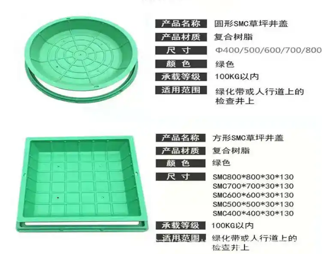 苏州树脂复合种植井盖展示